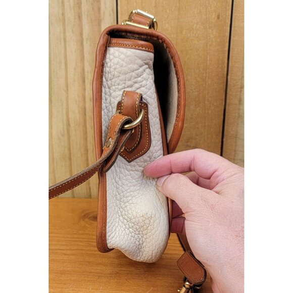 Vintage Dooney & Bourke All-Weather Leather Surrey Crossbody Bag - Picture 8 of 16